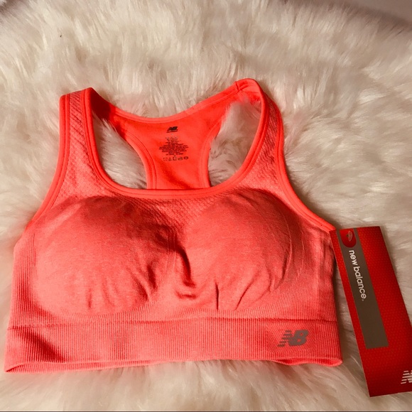 new balance sports bra removable pads